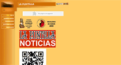 Desktop Screenshot of lapuntilla.es