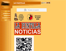 Tablet Screenshot of lapuntilla.es